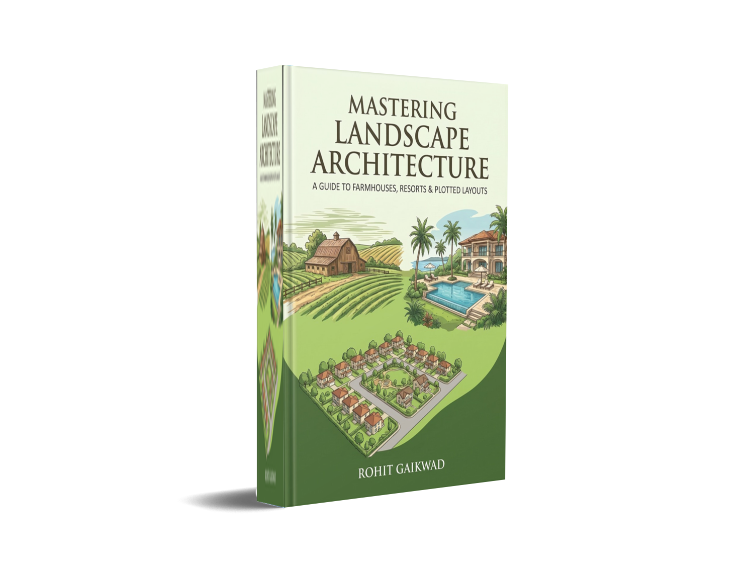 Landscape design book by Rohit Gaikwad